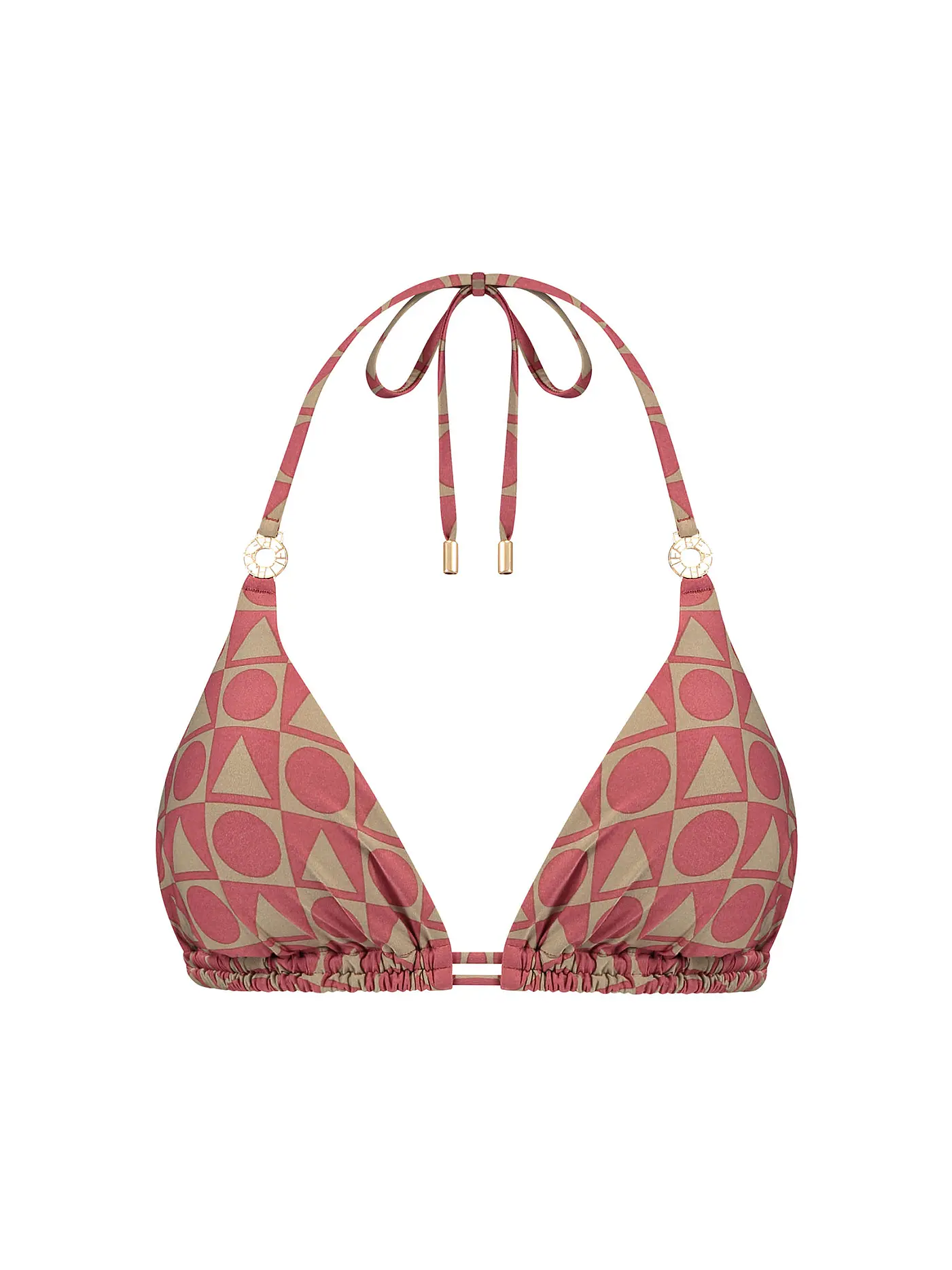 BEACHLIFE | Damen Bikinioberteil Rouge Graphics | 